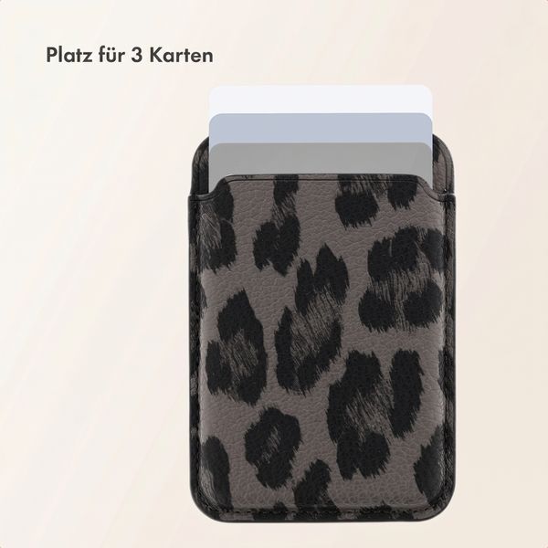 Selencia Sabi Kartenhalter mit MagSafe - Midnight Black