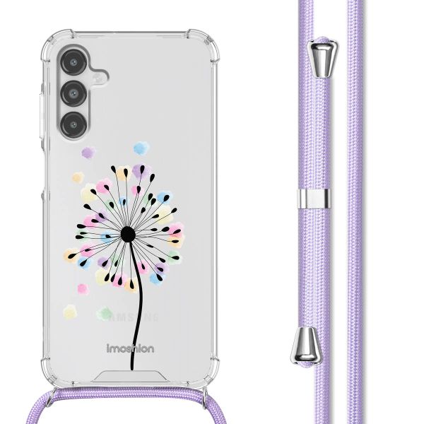 imoshion Design Hülle mit Band Samsung Galaxy A14 (5G/4G) - Sandstone Dandelion