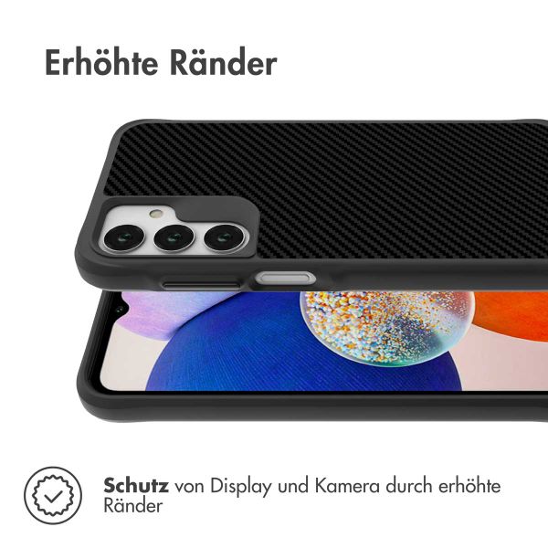 imoshion Rugged Hybrid Carbon Case Samsung Galaxy A25 (5G) - Schwarz