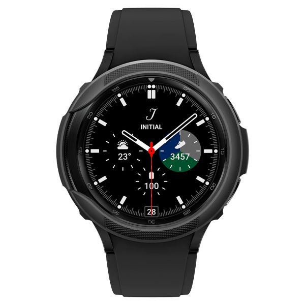 Spigen Liquid Air™ Pro Case für die Samsung Galaxy Watch 4 Classic - 46 mm - Matte Black