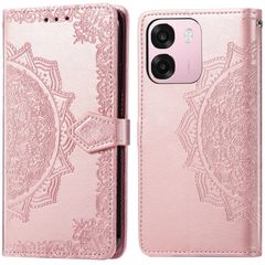 imoshion Mandala Klapphülle Oppo A6 (5G) - Rose Gold