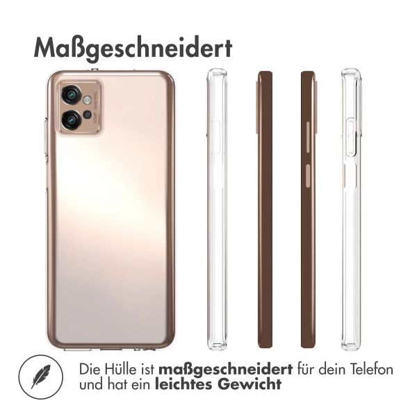 Accezz TPU Clear Cover für das Motorola Moto G32 - Transparent