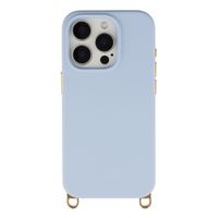 Selencia Rivièra Backcover mit MagSafe mit abnehmbaren Haken Apple iPhone 15 Pro - Powder Blue