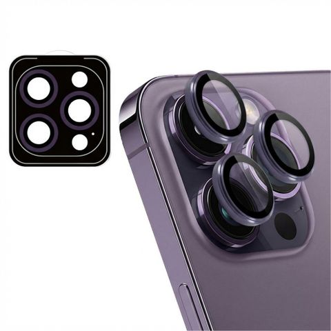 imoshion ﻿2er-Pack Objektivschutz für Kamera für das Apple iPhone 14 Pro / 14 Pro Max - Violett