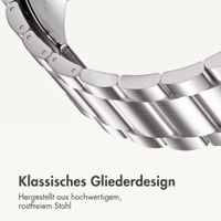imoshion Edelstahlarmband für Apple Watch | 44/45/46/49 mm - Silber