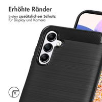 imoshion Brushed Back Cover für das Samsung Galaxy A14 (5G/4G) - Schwarz