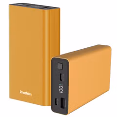 imoshion Ultra Series Aluminium Powerbank 20.000 mAh - Schnellladen bis 33W - Gold