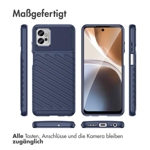 imoshion Thunder Backcover für das Motorola Moto G32 - Blau