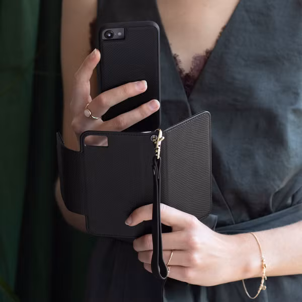Selencia 2-in-1 Klapphülle mit herausnehmbarem Backcover Galaxy A51