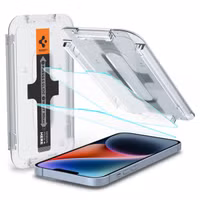 Spigen EZ Fit Glas.tR mit Installation Tray - 1er Pack Apple iPhone 13 / 13 Pro / 14 / 16e