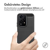 imoshion Brushed Back Cover Honor 200 Lite - Schwarz