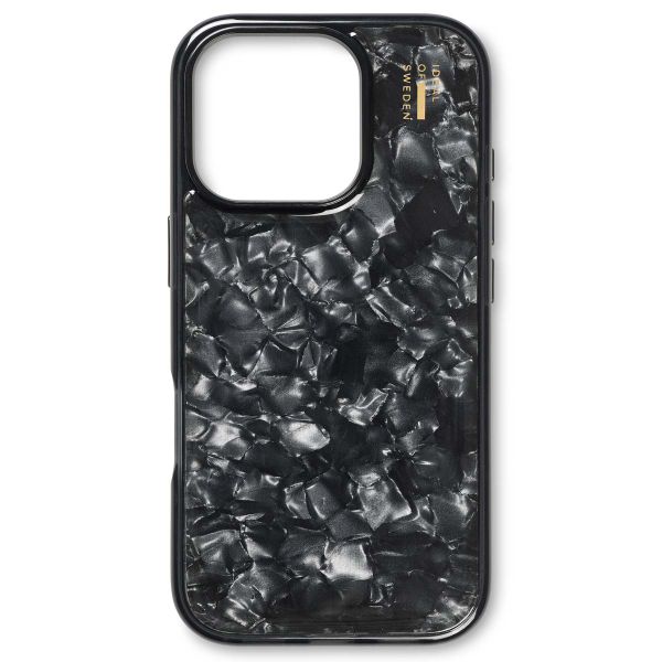 iDeal of Sweden Pearlized Case Apple iPhone 16 Pro - Schwarz