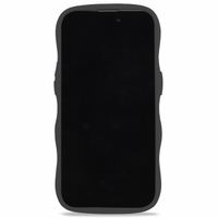 Holdit Wavy Case für das iPhone 15 Pro - Black / Mirror