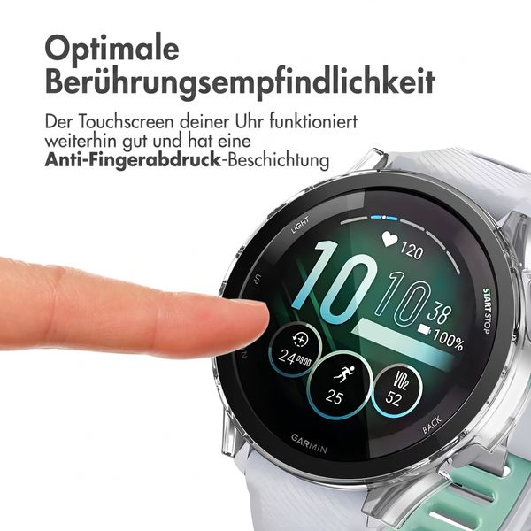 imoshion Full Cover Hard Case Garmin Forerunner 265S - Transparent