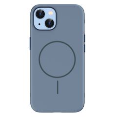 imoshion Color Backcover mit Thin MagSafe Ring Apple iPhone 14 / 13 - Dunkelblau