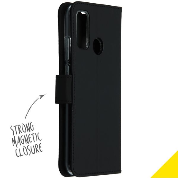 Accezz Wallet TPU Klapphülle Huawei P Smart (2020) - Schwarz