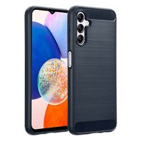 imoshion Brushed Back Cover Samsung Galaxy A14 (5G/4G) - Dunkelblau
