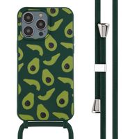 imoshion Silikonhülle design mit Band für das Apple iPhone 14 Pro Max - Avocado Green