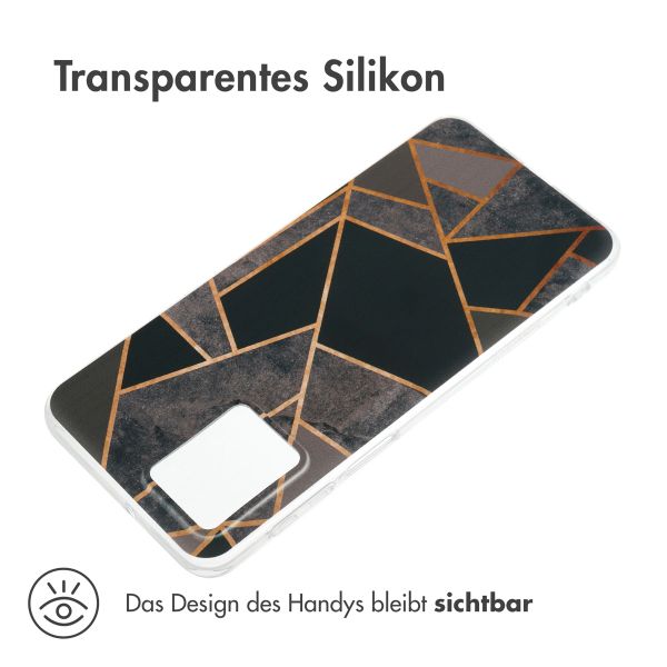 imoshion Design Hülle Motorola Moto G54 - Black Graphic