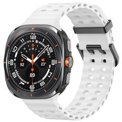imoshion Ocean Armband Silikon für die Samsung Galaxy Watch Ultra (2024/2025) - Weiß