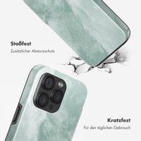 Selencia Vivid Rückabdeckung mit MagSafe Apple iPhone 15 Pro - Marble Grayed Jade