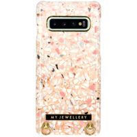 My Jewellery Design Hard Case Kordelhülle Galaxy S10 - Pink Brick