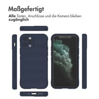 imoshion EasyGrip Back Cover für das iPhone 11 Pro - Dunkelblau