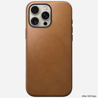 Nomad Modern Leather Case mit MagSafe Apple iPhone 16 Pro Max - English Tan