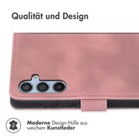 imoshion ﻿Klapphülle mit Kordel für das Samsung Galaxy A14 (5G/4G) - Rosa