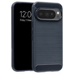 imoshion Brushed Back Cover Google Pixel 11 Pro - Dunkelblau
