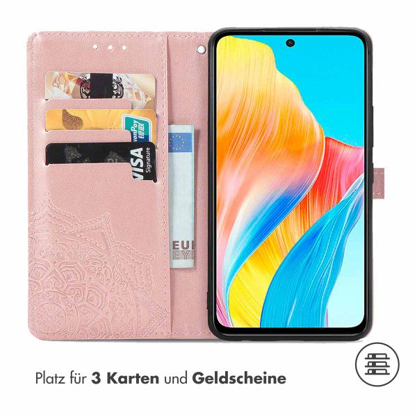 imoshion Mandala Klapphülle Oppo A98 - Rosé gold