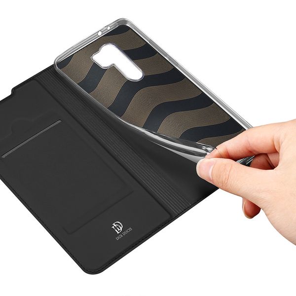 Dux Ducis Slim TPU Klapphülle für Xiaomi Redmi 9 - Schwarz