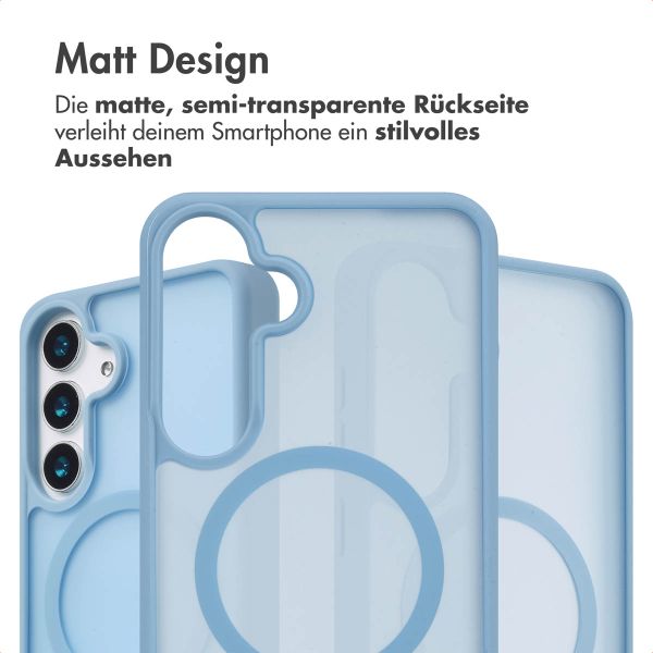 imoshion Color Guard Back Cover mit MagSafe für das Samsung Galaxy S25 Plus - Hellblau