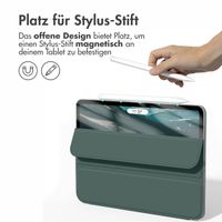 imoshion Magnetic Klapphülle Apple iPad Pro 11 (2025) M5 / (2024) M4 - Dunkelgrün