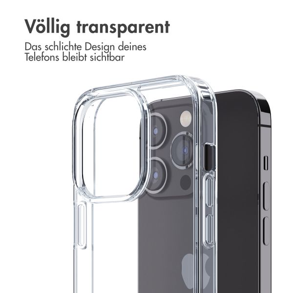 imoshion ﻿Back Cover mit Ständer für das iPhone 14 Pro Max - Transparent