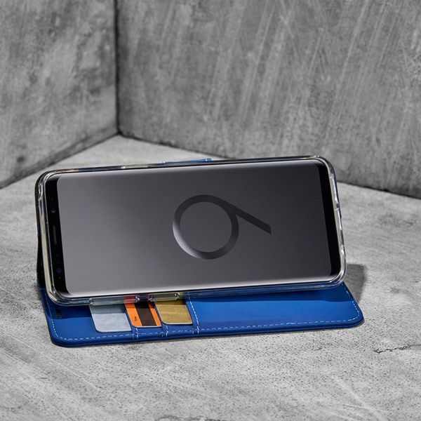 Accezz Wallet TPU Klapphülle Apple iPhone 11 Pro Max - Blau