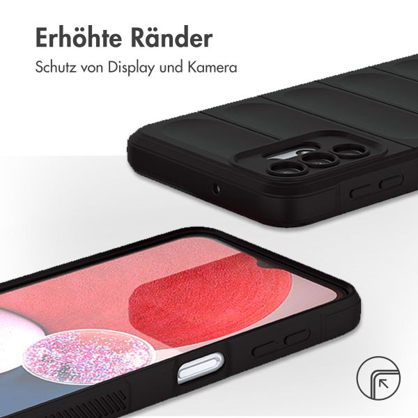 imoshion EasyGrip Back Cover für das Samsung Galaxy A13 (4G) - Schwarz