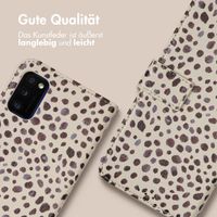 imoshion Design Klapphülle Samsung Galaxy A41 - Black And White Dots