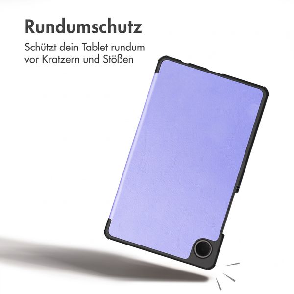 imoshion Trifold Klapphülle Samsung Galaxy Tab A11 / A9 8.7 Zoll - Lila