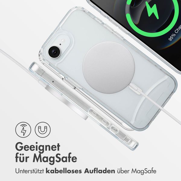 imoshion MagSafe Hülle mit abnehmbarem Band Apple iPhone 16e - Transparent