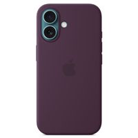Apple Silikon-Case MagSafe für das Apple iPhone 16 - Plum