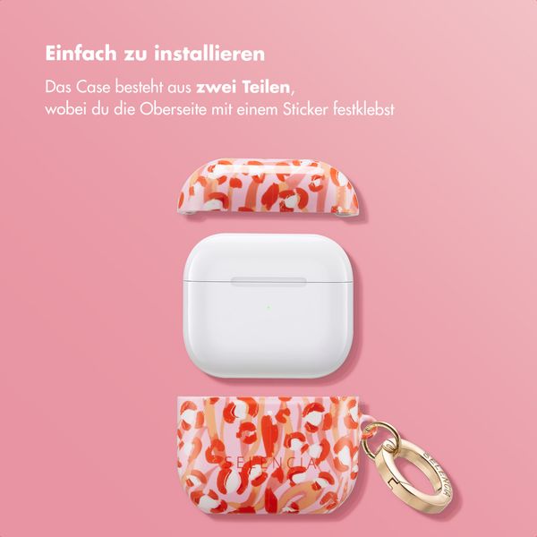 Selencia Vivid Case Apple AirPods 4 - Wild Spots Lipstick