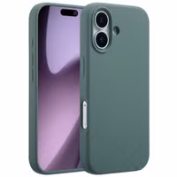 Accezz Liquid Silikoncase mit MagSafe Apple iPhone 17 - Dunkelgrün