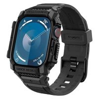 Spigen Rugged Armor™ Pro Case für Apple Watch 10 - 46 mm - Matte Black