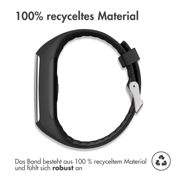 imoshion Silikonband für das  Polar A360 / A370 - Schwarz