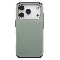 imoshion Backcover mit Kartenfach Apple iPhone 18 Pro / 17 Pro - Grün