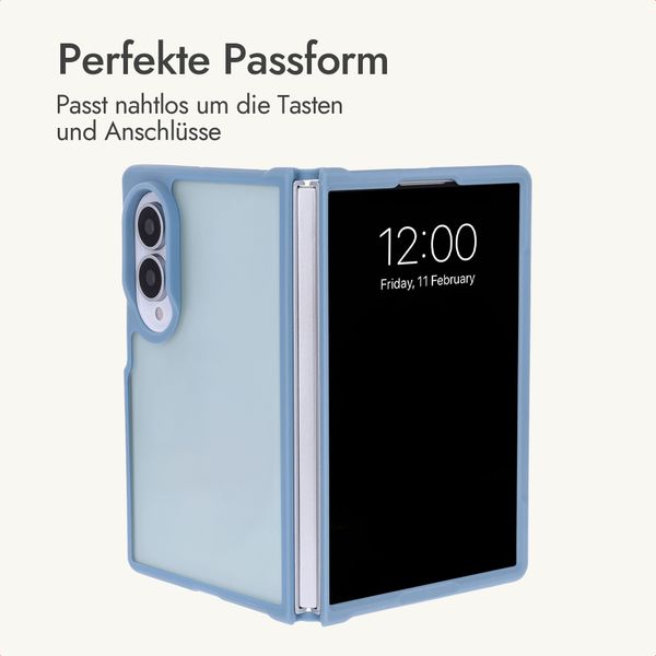 imoshion Color Guard Backcover Samsung Galaxy Z Fold 8 - Hellblau
