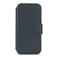 Decoded 2 in 1 Leather Klapphülle MagSafe Apple iPhone 17 - Navy Shadow