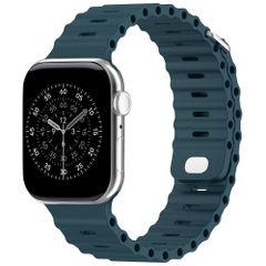 Accezz Ocean Armband für Apple Watch | 38/40/41/42 mm - Abyss Blue