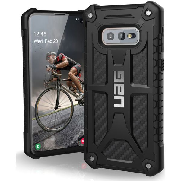 UAG Monarch Case Carbon Schwarz für das Samsung Galaxy S10